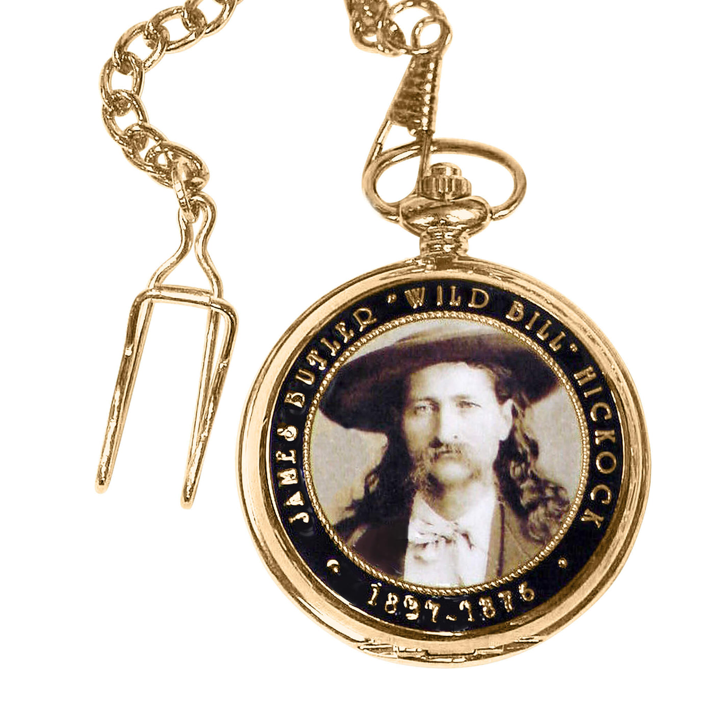 Western Legends Wild Bill Pocket Watch