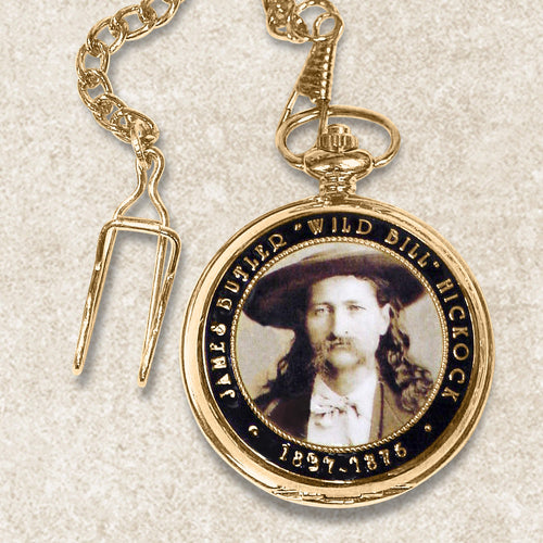 Western Legends Wild Bill Pocket Watch
