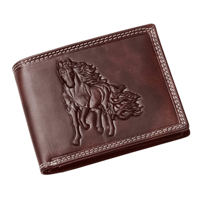 Daniel Steiger Stallion Animal Spirit Leather Wallet