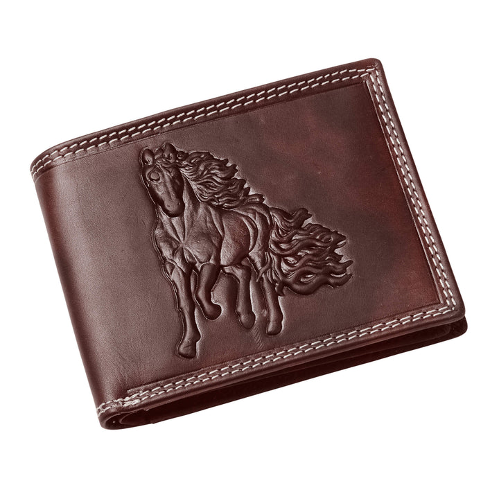 Daniel Steiger Stallion Animal Spirit Leather Wallet