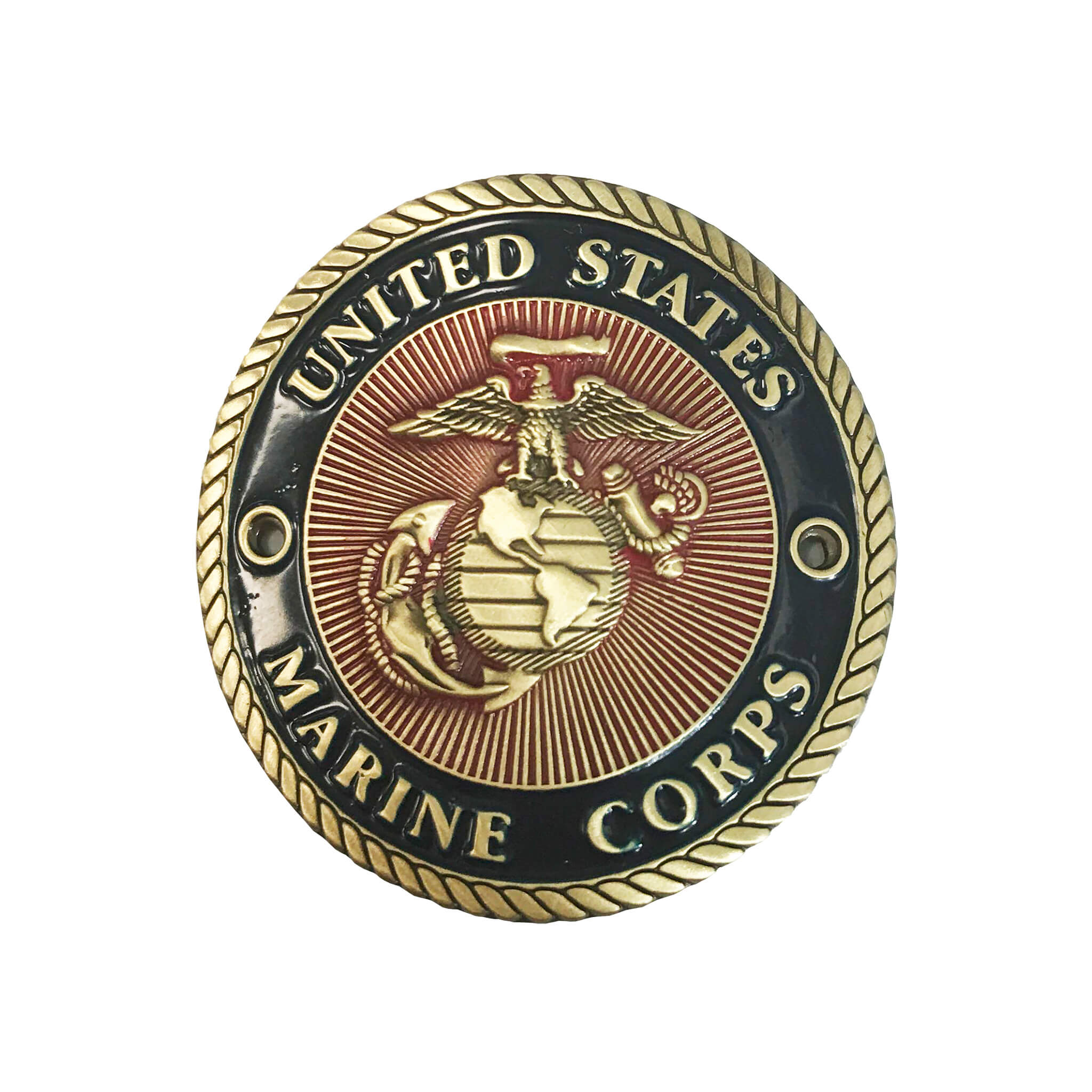 Marines Veterans Walking Cane featuring a detailed United States Marine Corps emblem medallion with eagle globe and anchor Up To 75% Off Retail
