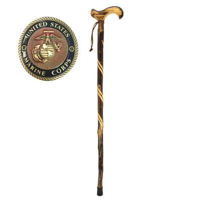 Marines Veterans Walking Cane