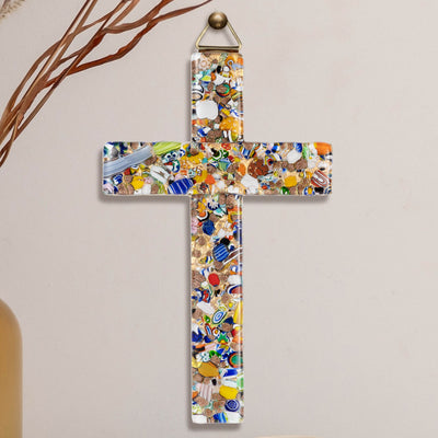 Daniel Steiger Divine Mosaic Cross Ornament