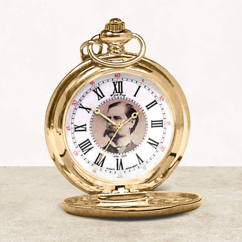 Western Legends Wyatt Earp Pocket Watch