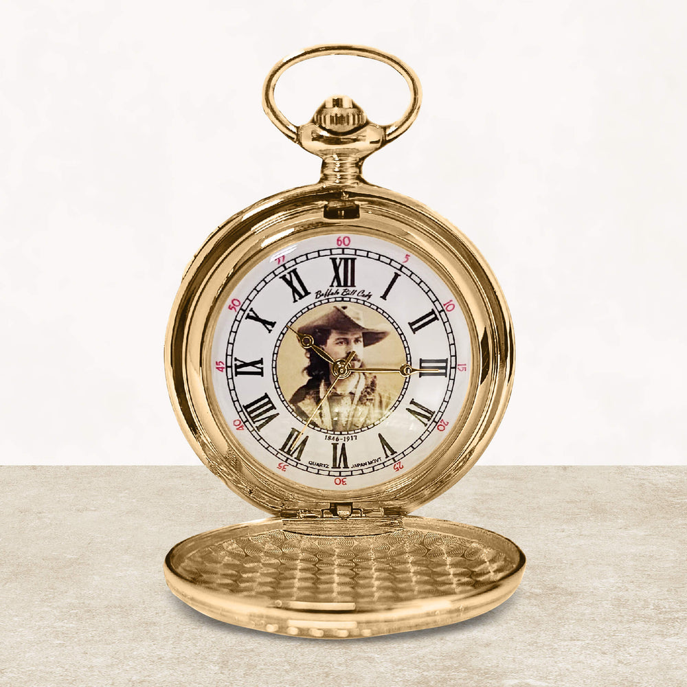 Daniel Steiger Western Legends Buffalo Bill Pocket Watch