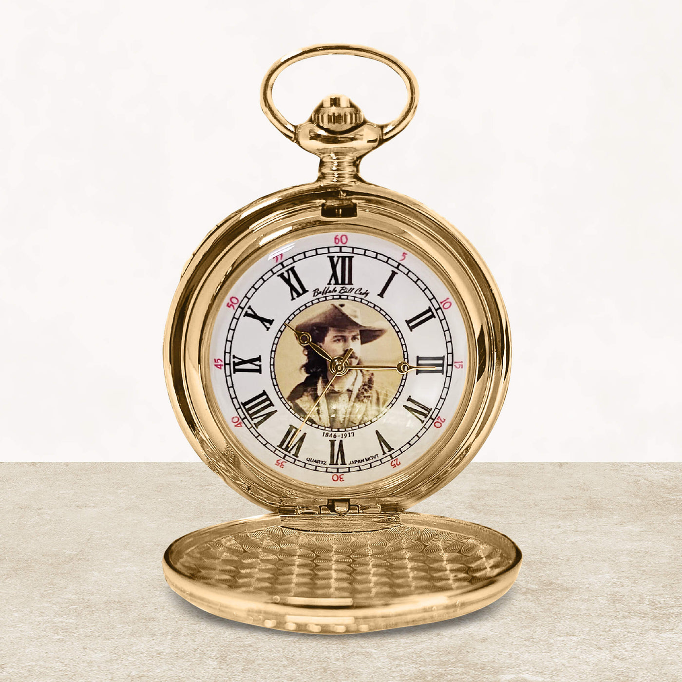 Western Legends Buffalo Bill Pocket Watch