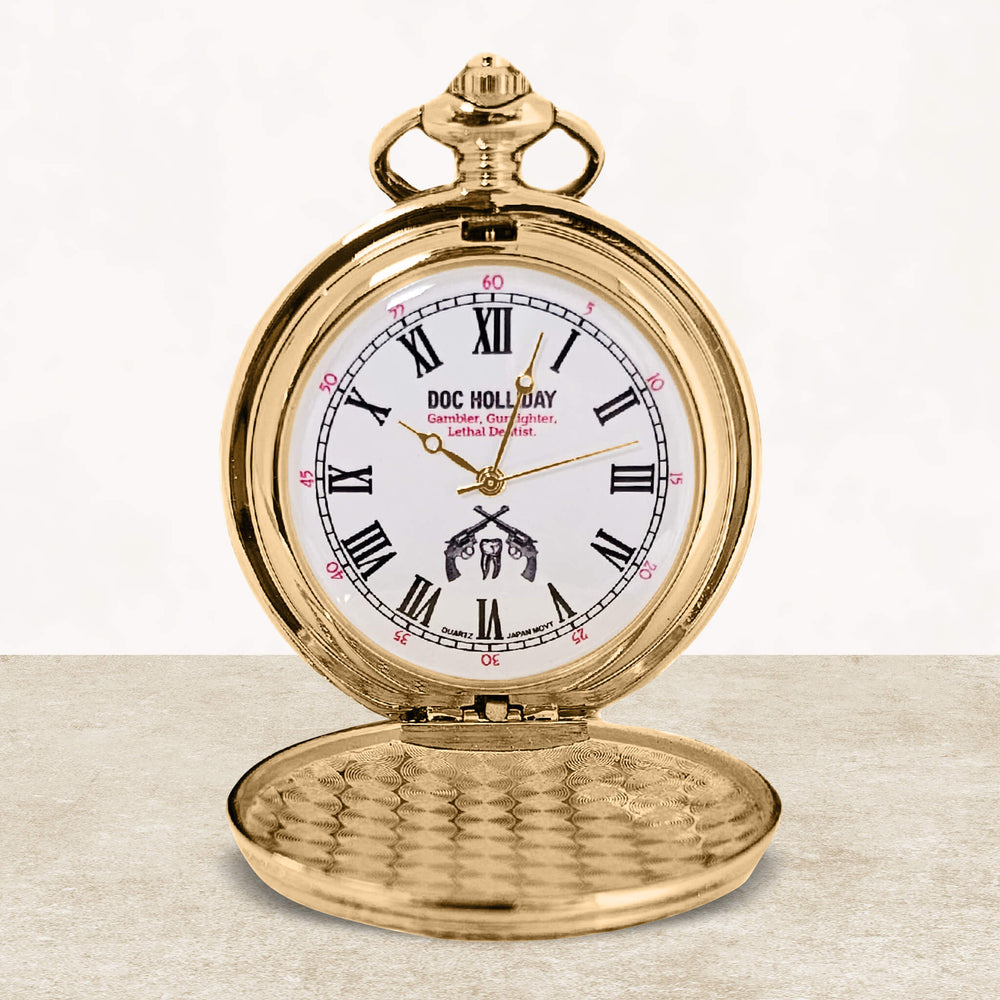 Daniel Steiger Western Legends Doc Holliday Pocket Watch