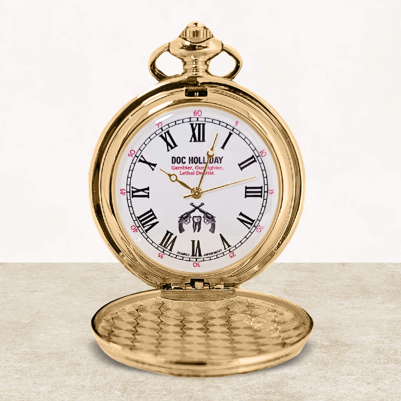 Western Legends Doc Holliday Pocket Watch