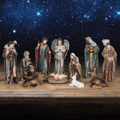 Heavenly Night Nativity Set