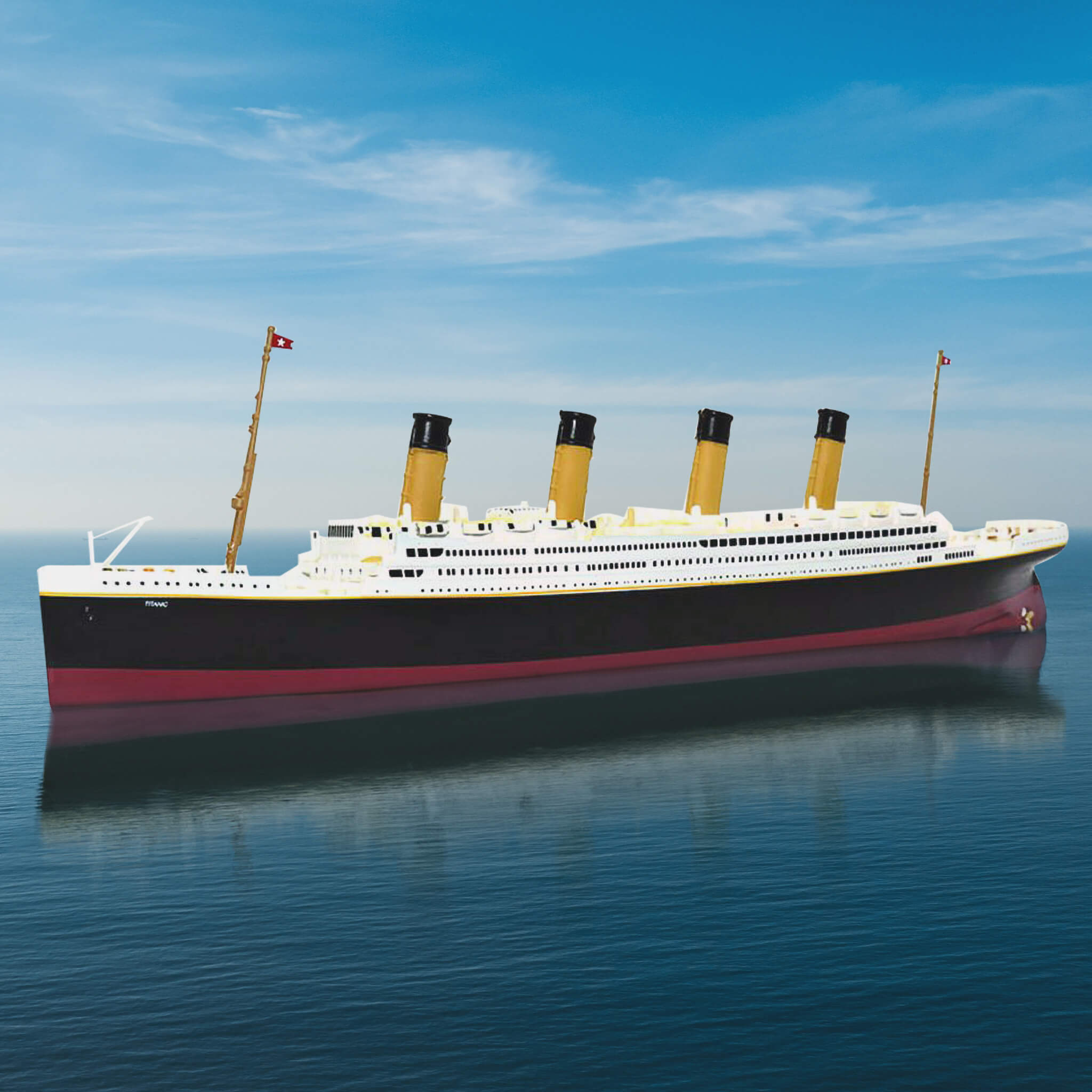 Daniel Steiger RMS Titanic Ocean Liner Model
