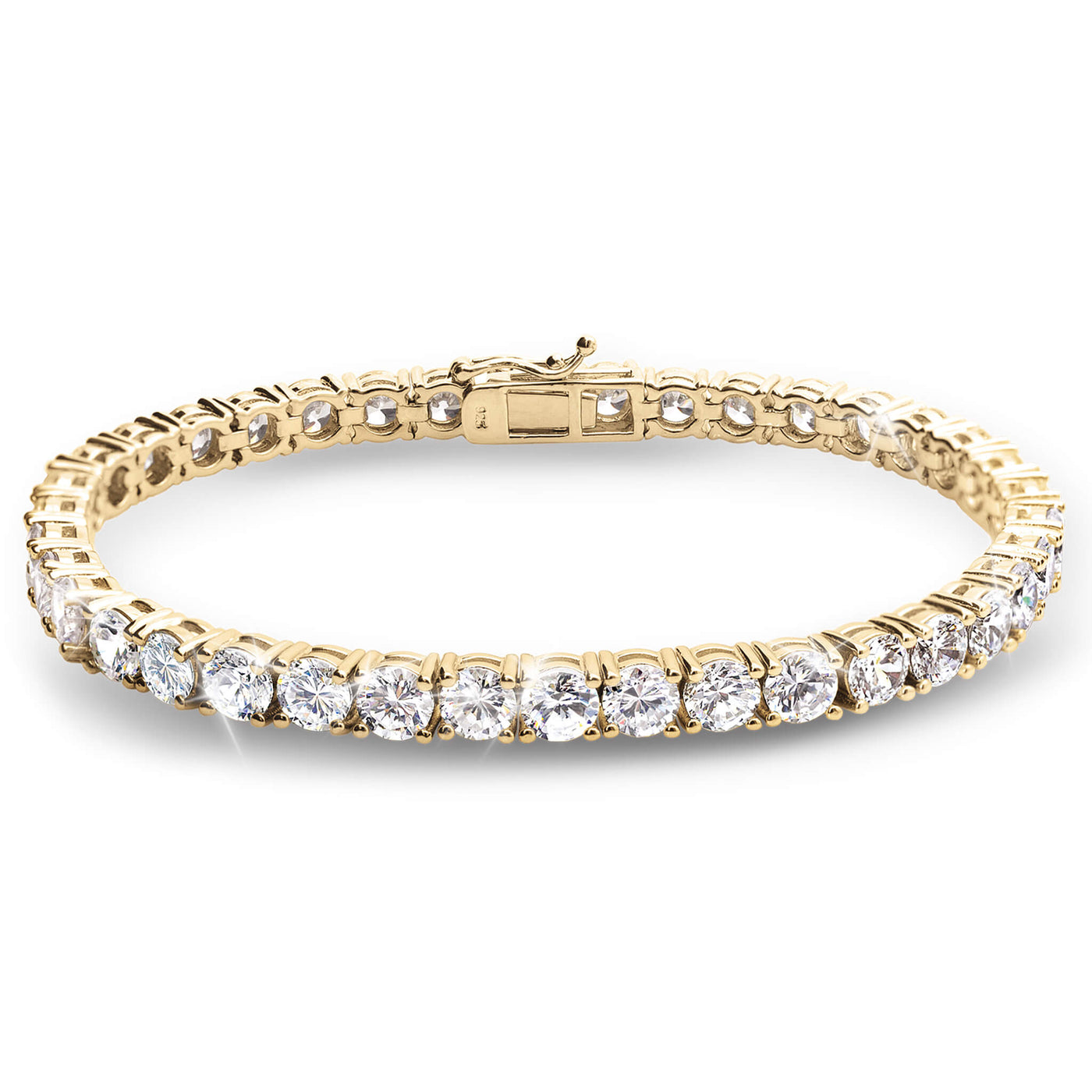 Millionaire Gold Tennis Bracelet