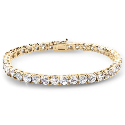 Millionaire Gold Tennis Bracelet