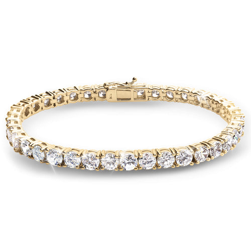 Daniel Steiger Millionaire Gold Tennis Bracelet