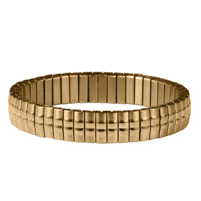 Daniel Steiger Flex Steel Gold Bracelet