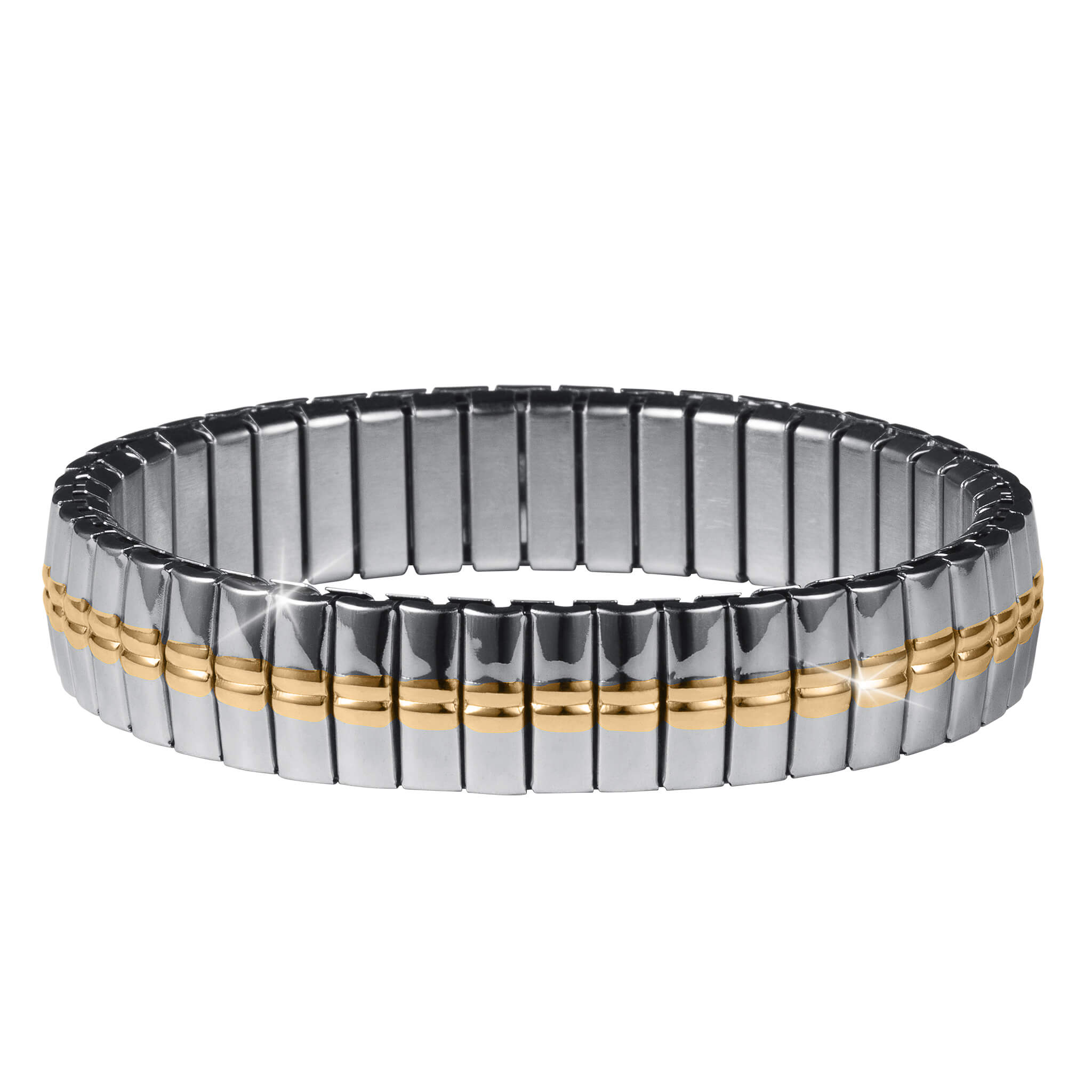 Daniel Steiger Flex Steel Two-Tone Bracelet