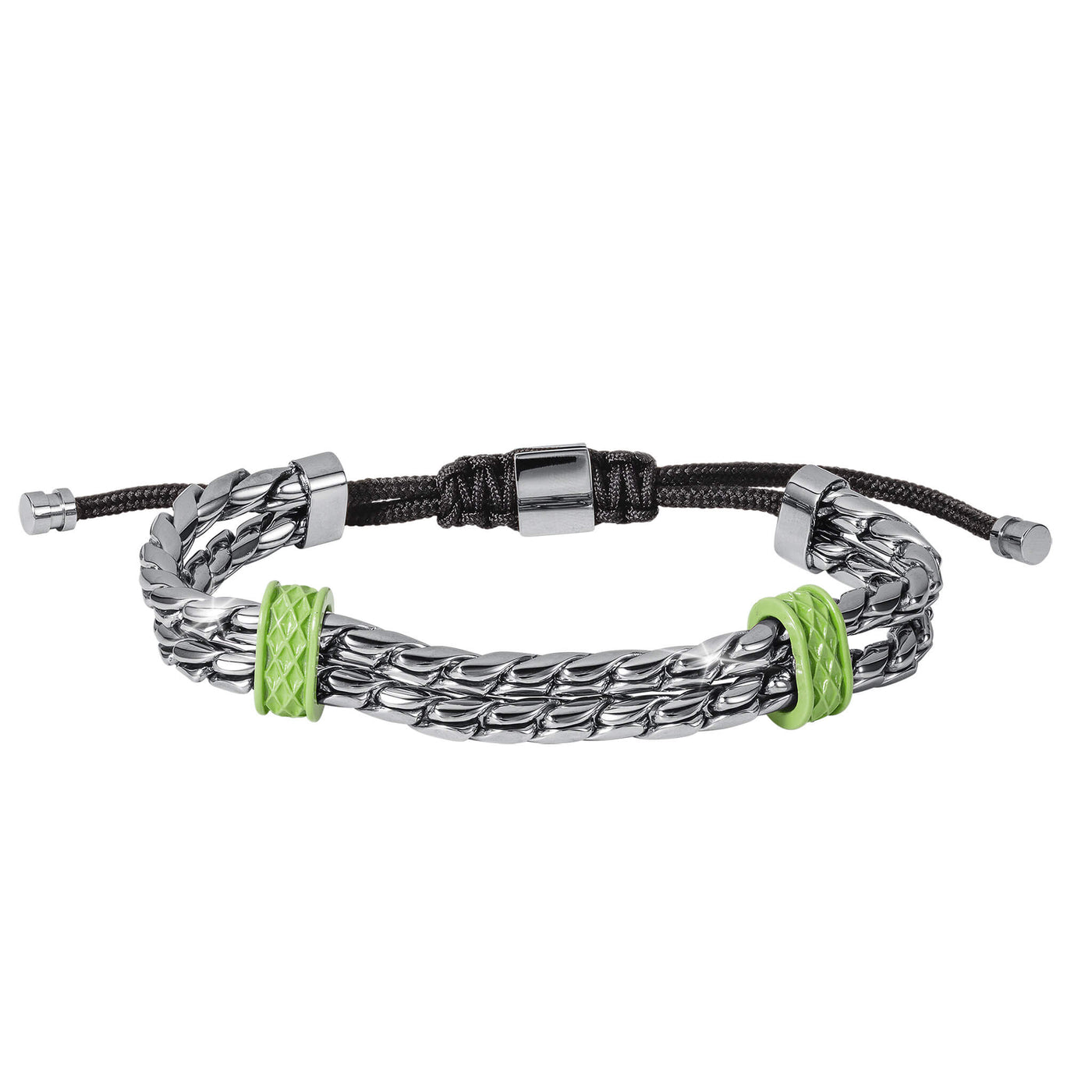 Daniel Steiger Chromatic Wave Green Men's Bracelet