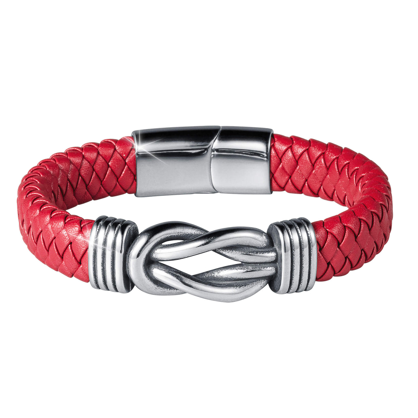 Daniel Steiger Trinity Red Men's Bracelet