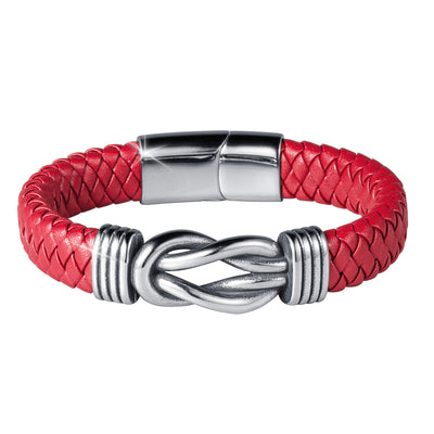 Daniel Steiger Trinity Red Men's Bracelet