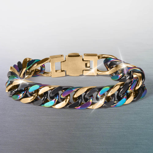 Chromatic Curb Bracelet