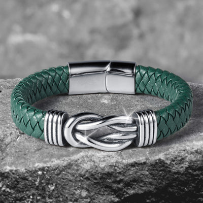 Daniel Steiger Trinity Green Men's Bracelet