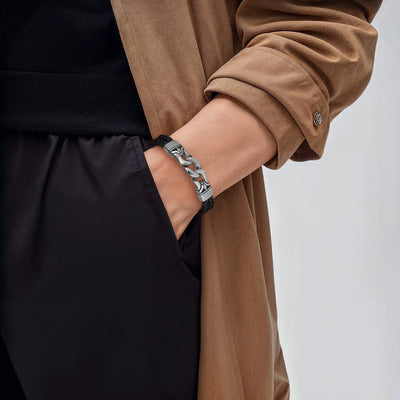 Daniel Steiger Horizon Men's Black Bracelet