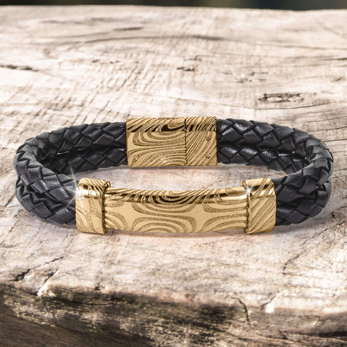 Golden Damascus Bracelet