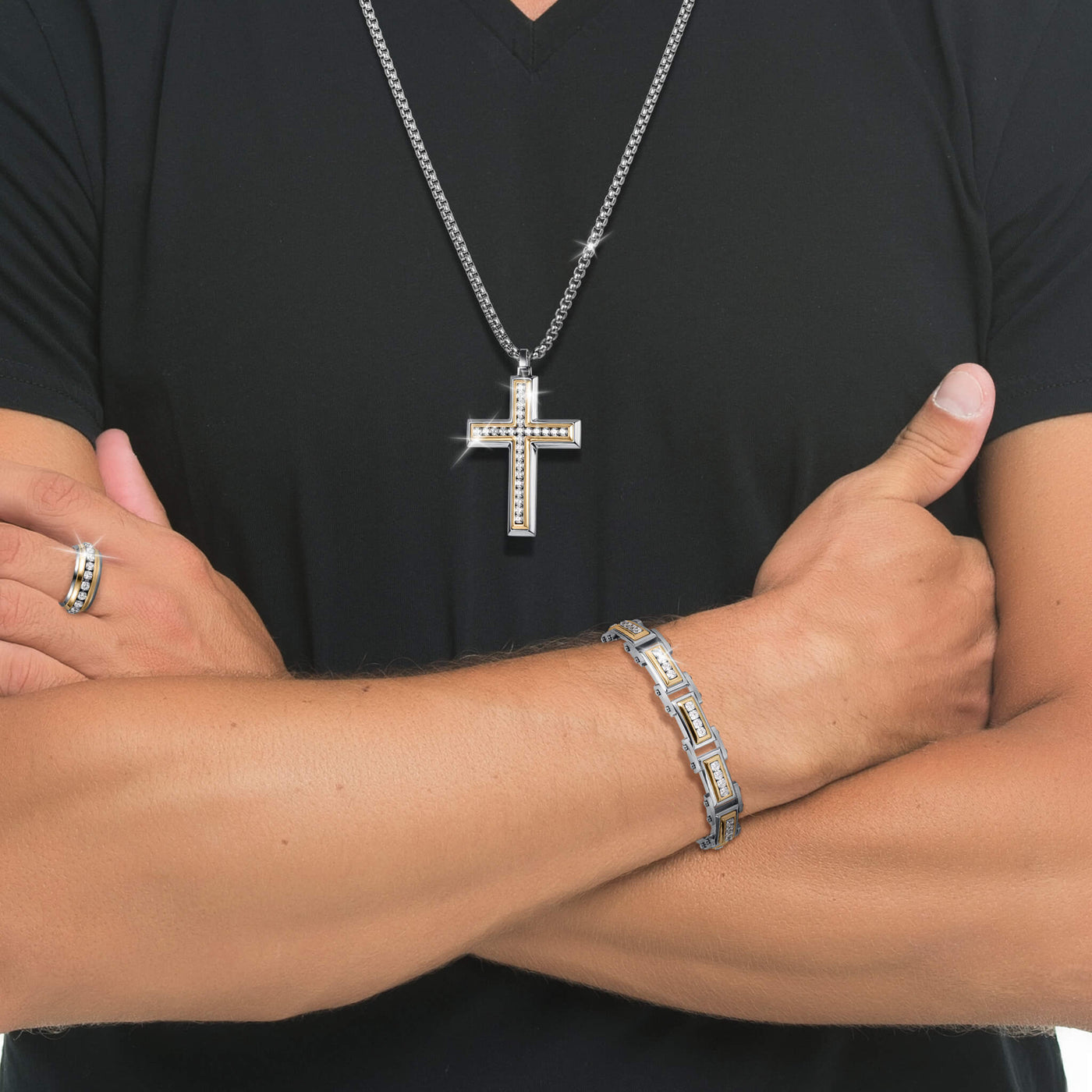 Daniel Steiger Majestic Trinity Men's Bracelet