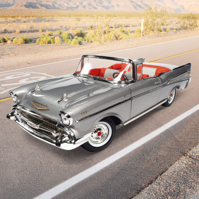 1957 Chevrolet Bel Air Convertible - Silver