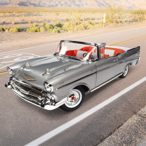 1957 Chevrolet Bel Air Convertible - Silver