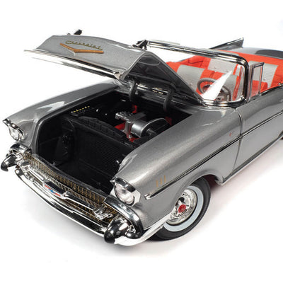 1957 Chevrolet Bel Air Convertible - Silver