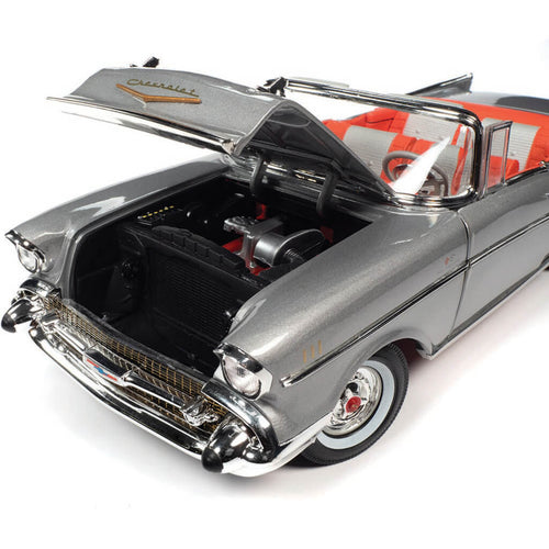 1957 Chevrolet Bel Air Convertible - Silver