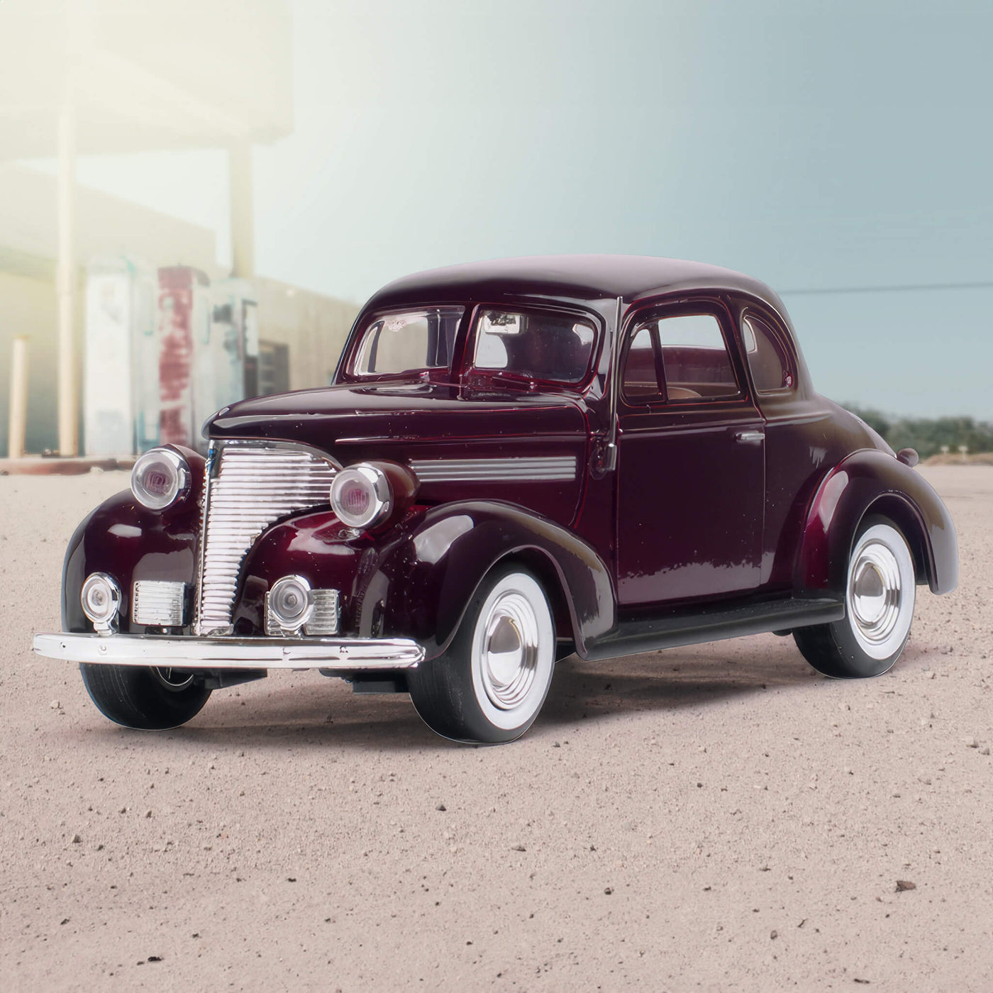1939 Chevy Coupe - Burgunday