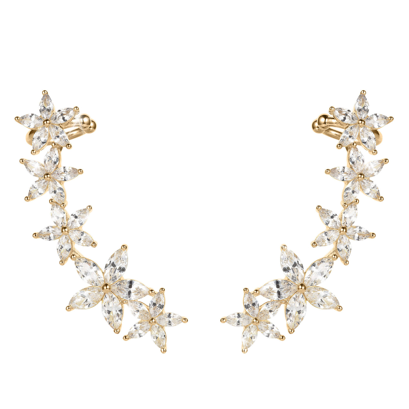 Daniel Steiger Jasmine Climber Earrings