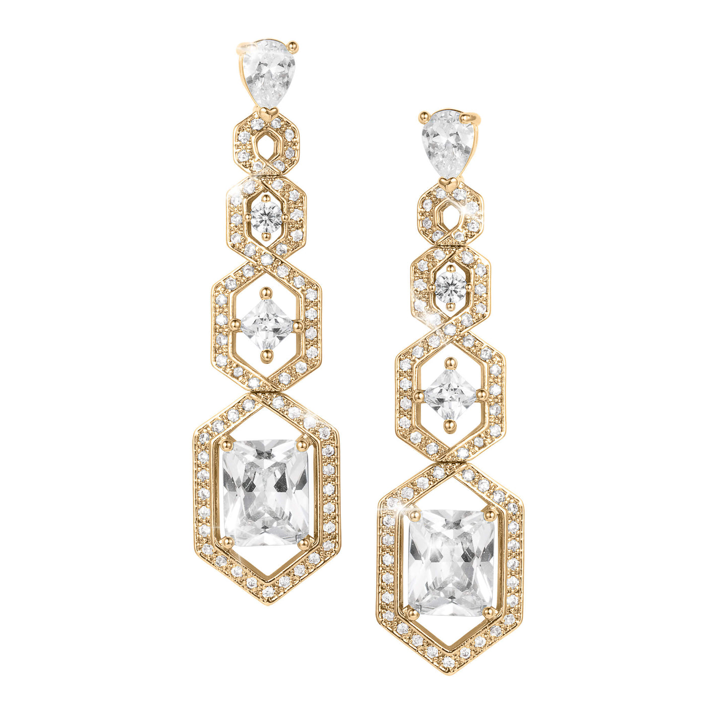 Lustrous Lace Earrings