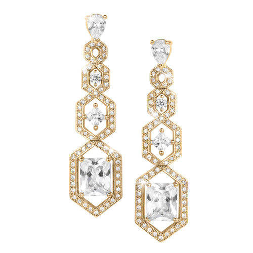 Lustrous Lace Earrings