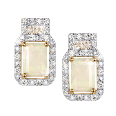 Daniel Steiger Aurora Opal Earrings