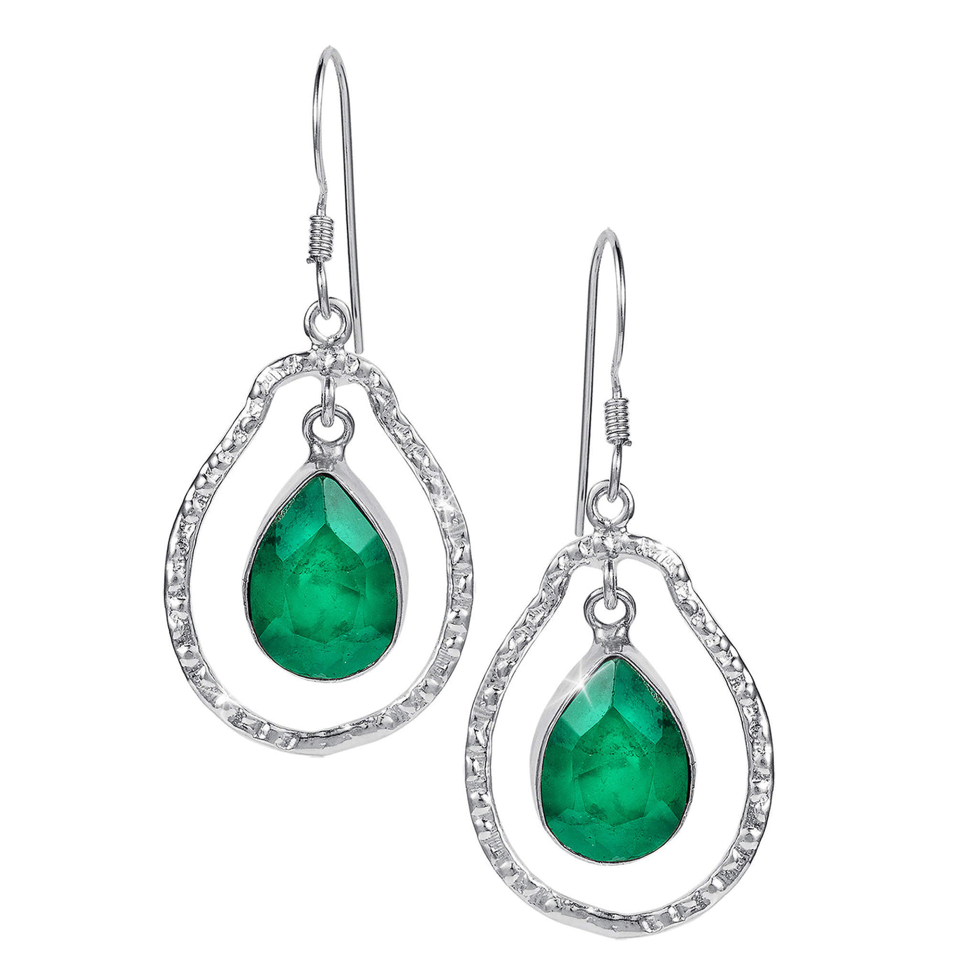 Daniel Steiger Serene Emerald Earrings