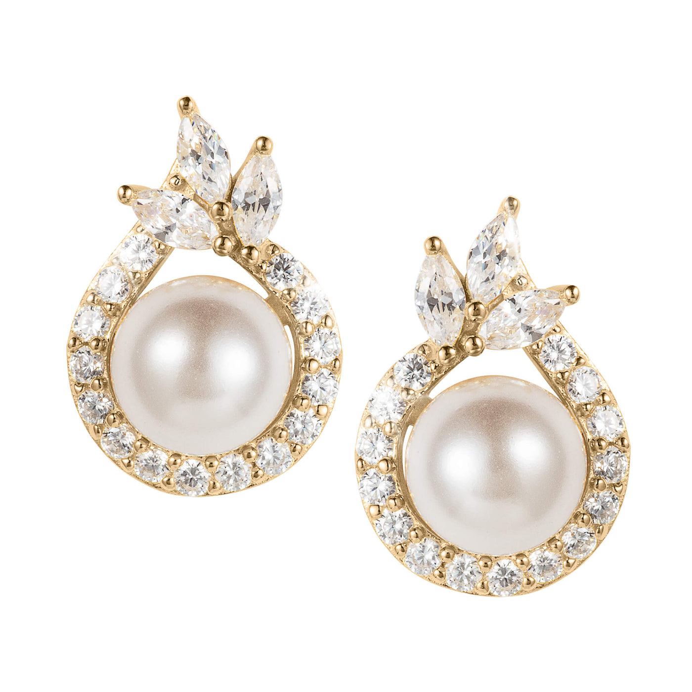 Ocean’s Moonlight Pearl Earrings