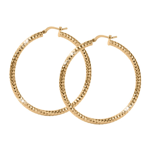 Arezzo Creole Large Hoop Earrings