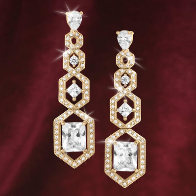 Lustrous Lace Earrings