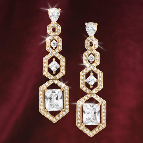 Lustrous Lace Earrings