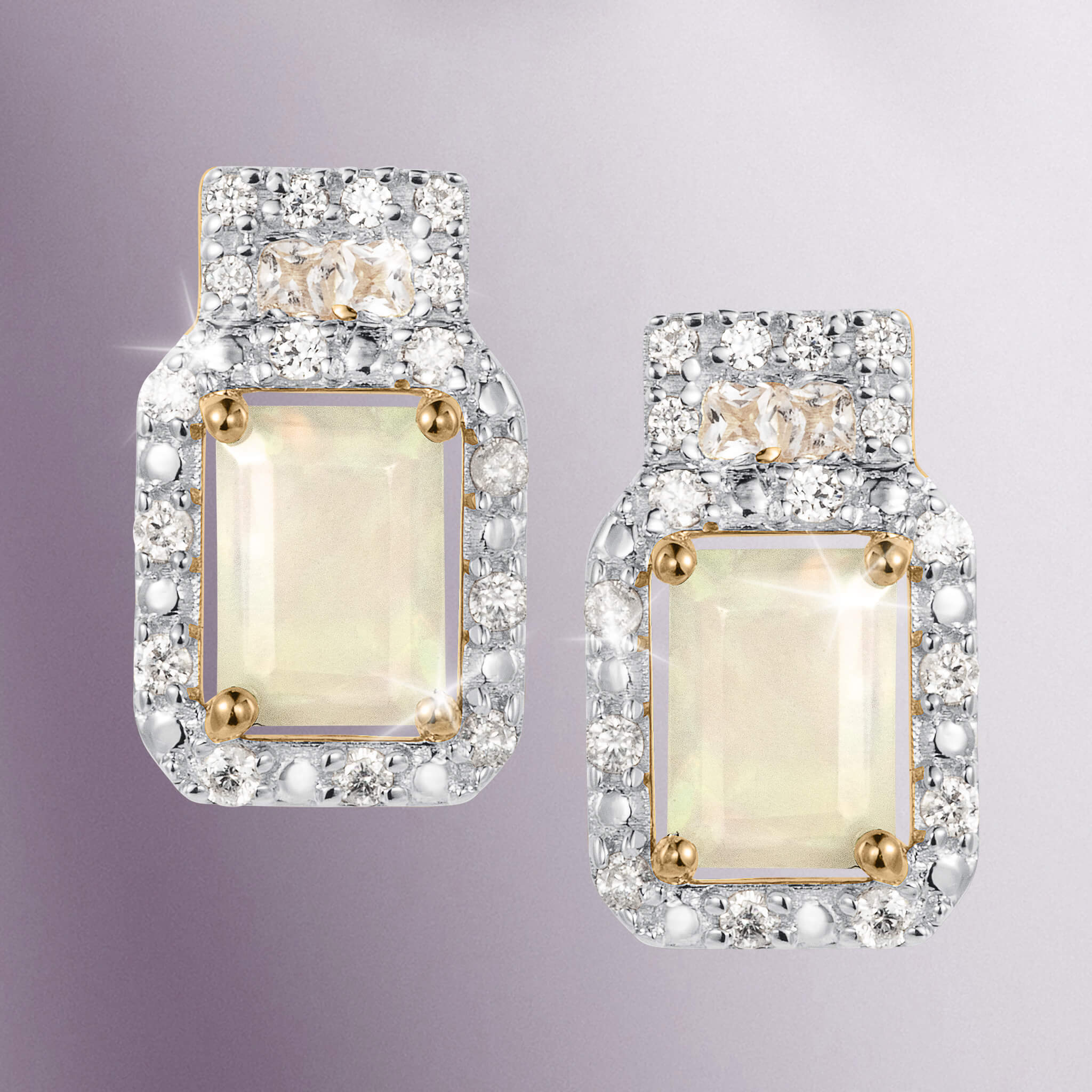 Daniel Steiger Aurora Opal Earrings