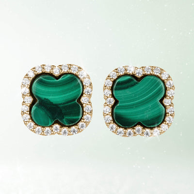 Fortuna Clover Malachite Collection