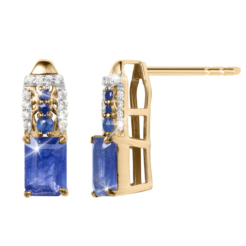 Daniel Steiger Sapphire Twilight Earrings