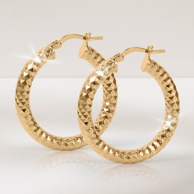 Arezzo Creole Hoop Earrings