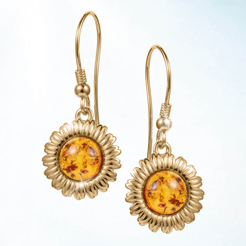 Daniel Steiger Amber Sunburst Earrings