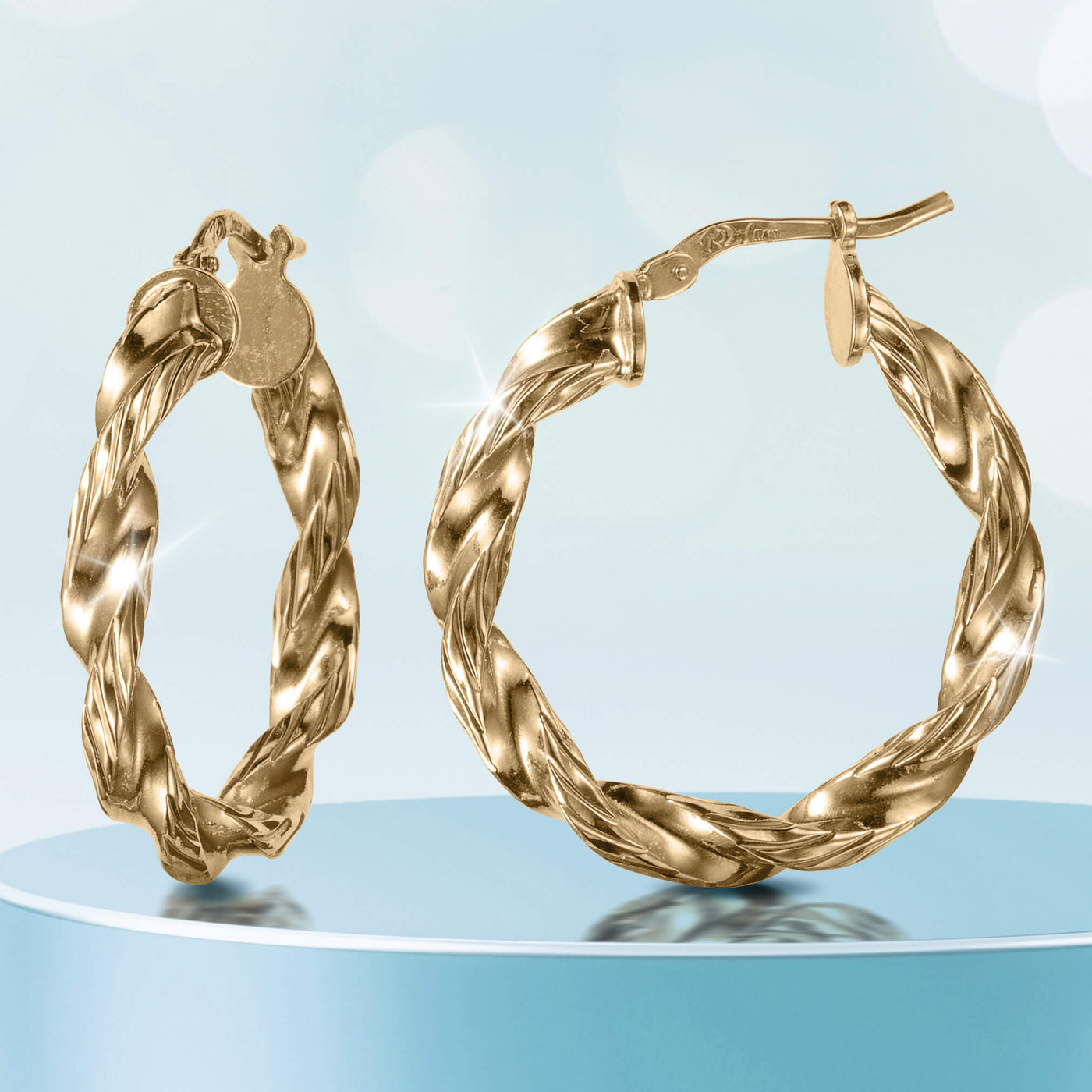 Daniel Steiger Golden Waves Earrings Collection