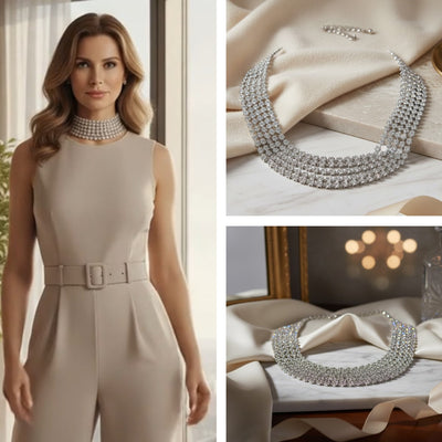 Black Friday Spotlight Deal - Ice Extravaganza Rhodium Necklace