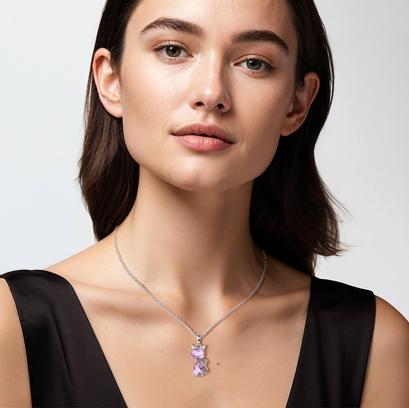 Daniel Steiger Amethyst Purrfection Pendant