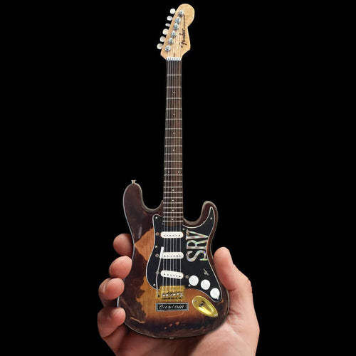 Daniel Steiger Stevie Ray Vaughan Distressed Fender Strat Guitar Model
